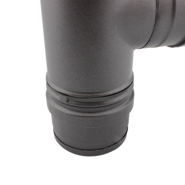 Bouchon pour Té Conduit Noir ou Anthracite PRO Brico Cheminée